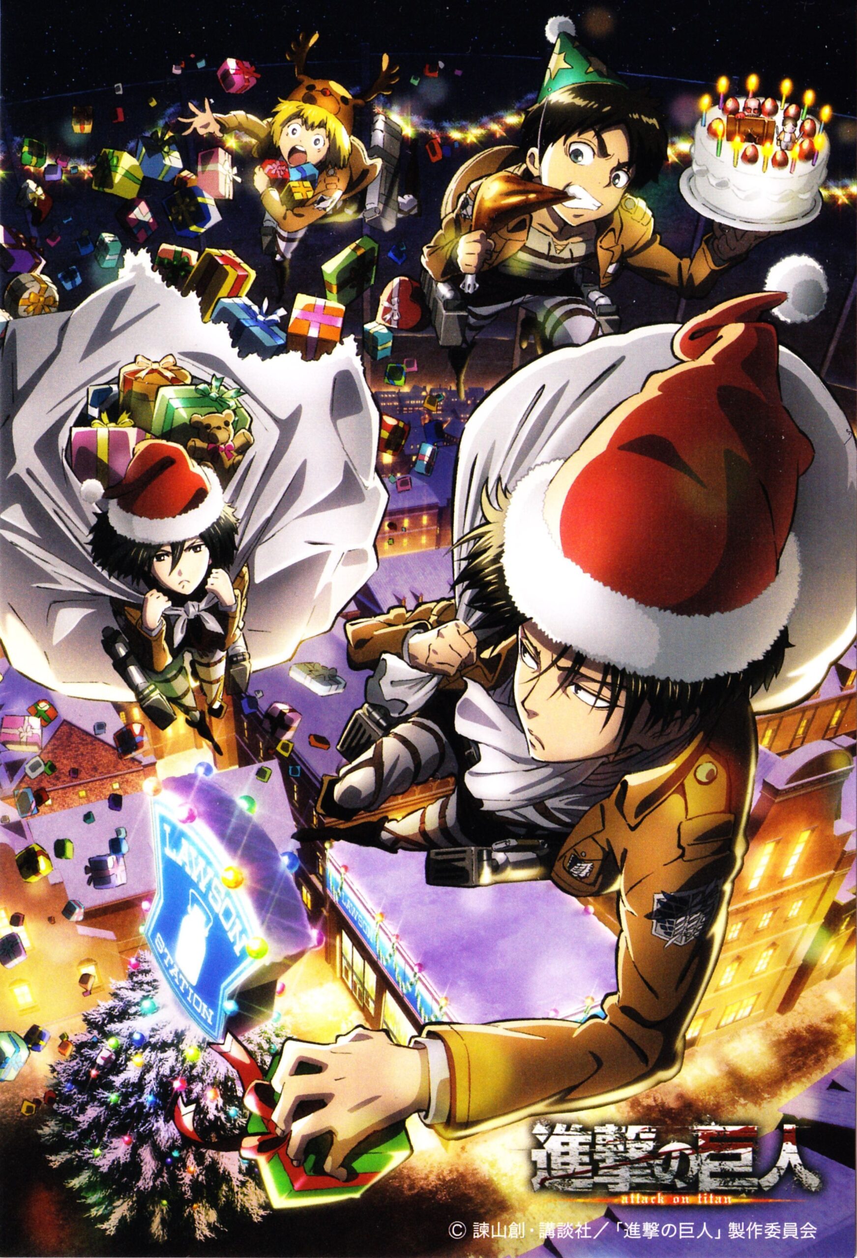 Kumpulan Ilustrasi Perayaan Natal Dari Industri Anime!