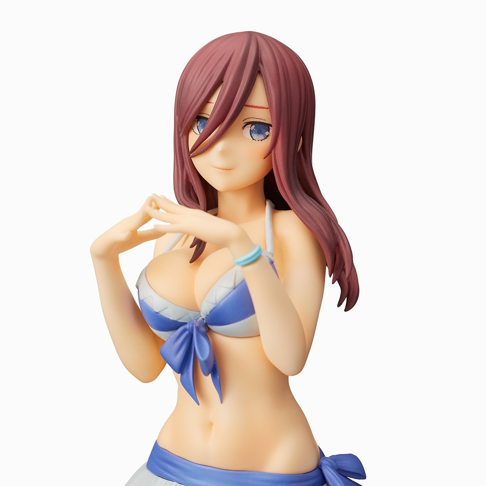 Lucu Bangett! Figur Miku Nakano Tampil Memakai Baju Renang