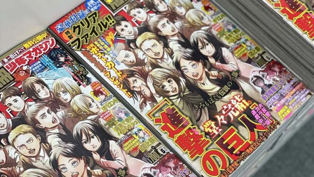 shingeki no kyojin manga, manga shingeki no kyojin