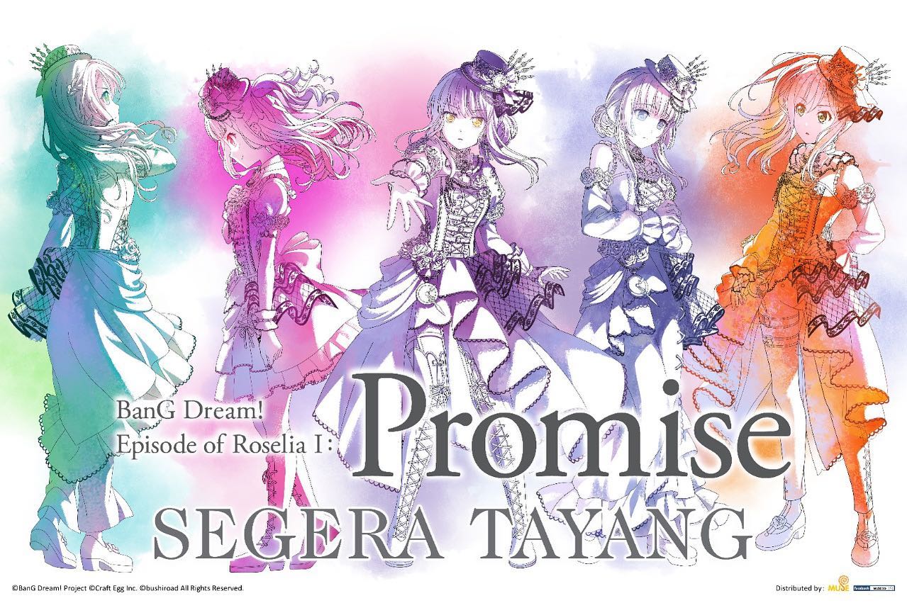 BanG Dream! Episode of Roselia Akan Tayang Di CGV!