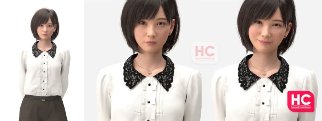 Lysa karakter virtual dari Huawei