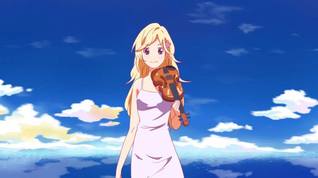 Kaori Juga Bisa Bermain Selain Biola
