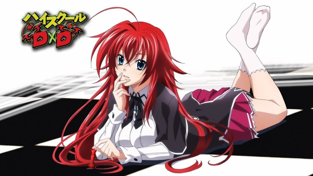 High School DxD Girls Menginspirasi Karya Seni Lotere Seksi