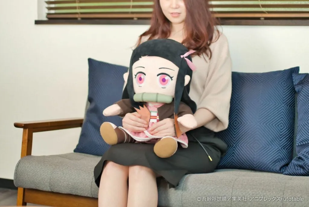 Bantalan Nezuko yang bisa digunakan saat santai