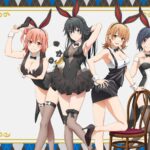 Gadis Dari Oregairu Tampil Manis Dengan Pakaian Kelinci!