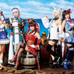 Enako Pimpin Cosplayer Lain Dalam Sebuah Kolaborasi Antara Majalah Dan Hololive