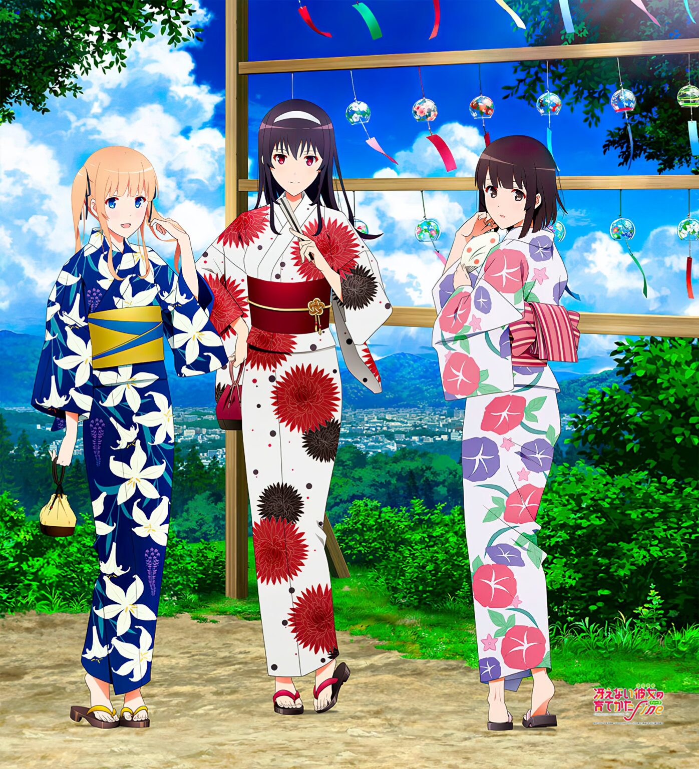 Saekano Akan Berkolaborasi Dengan Sebuah Perusahaan Tirai