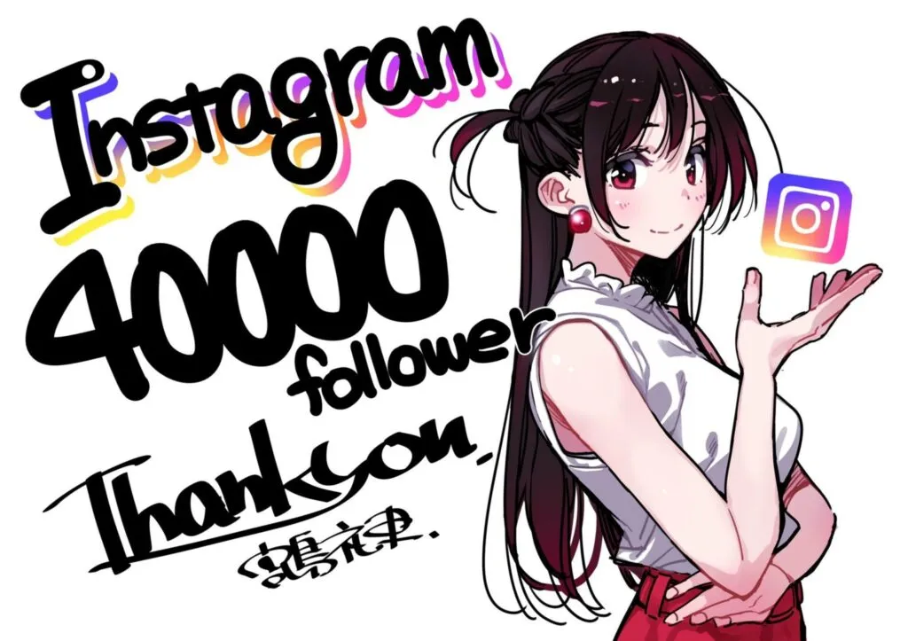 Mangaka Kanokari, Miyamura Reiji Rayakan 40K Followers Instagram-nya