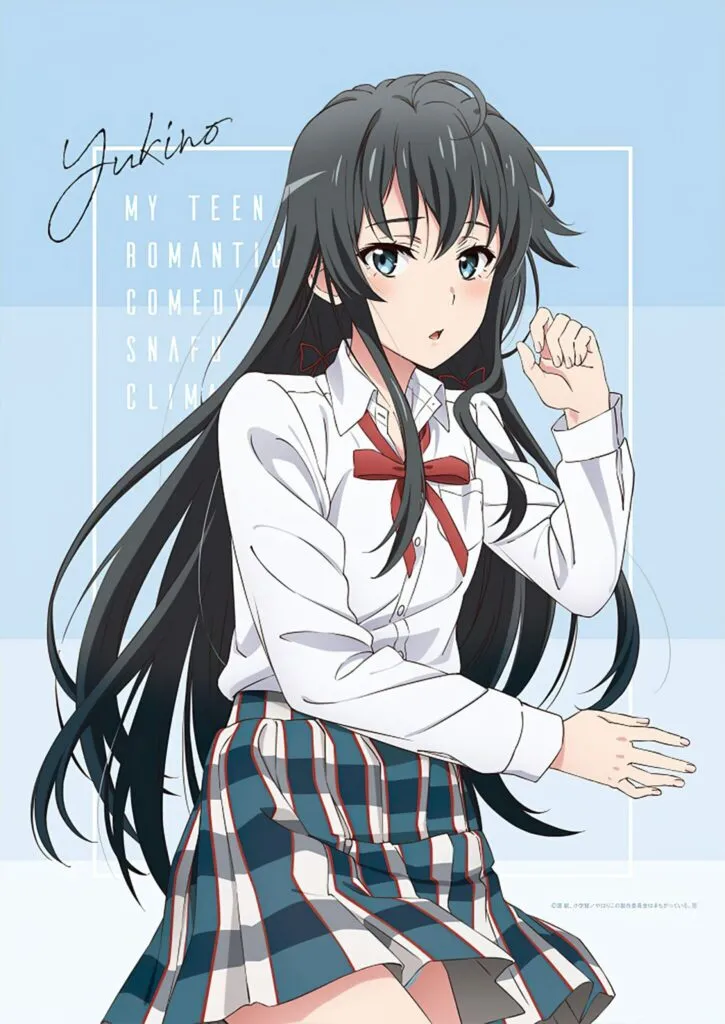 Heroine Oregairu Menjadi Ilustrasi Di Deretan Wallpaper Cantik Ini!