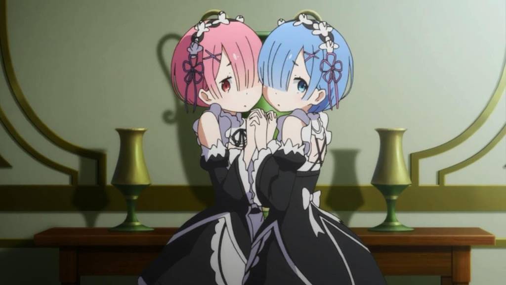 Ram dan Rem, Protagonis dari Seri Tersebut