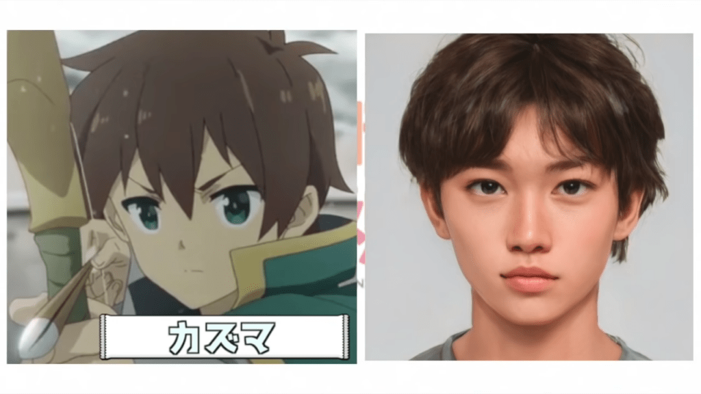 Kazuma Versi Nyata