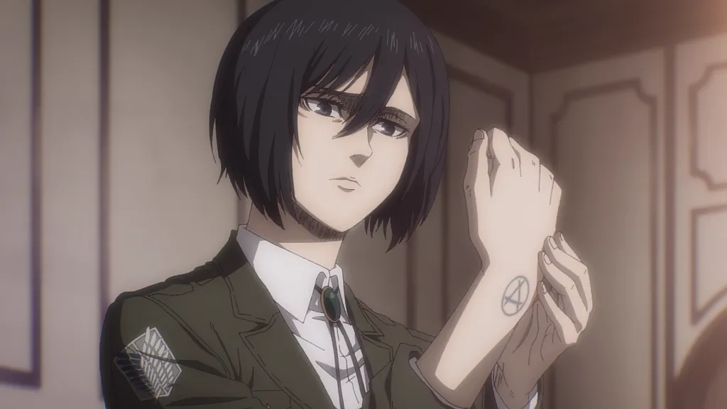 Mikasa Ackerman Dari Shingeki no Kyojin
