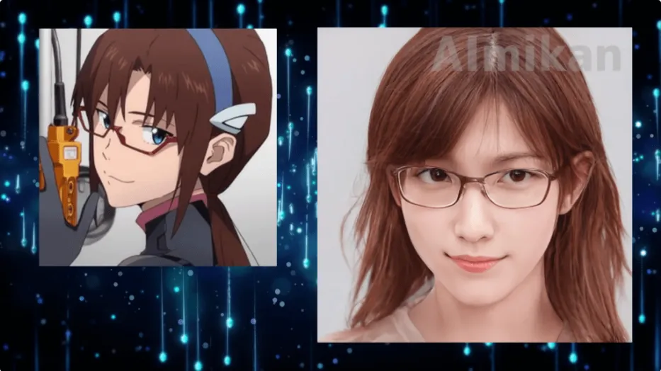 Makinami Mari Irasutoriasu.