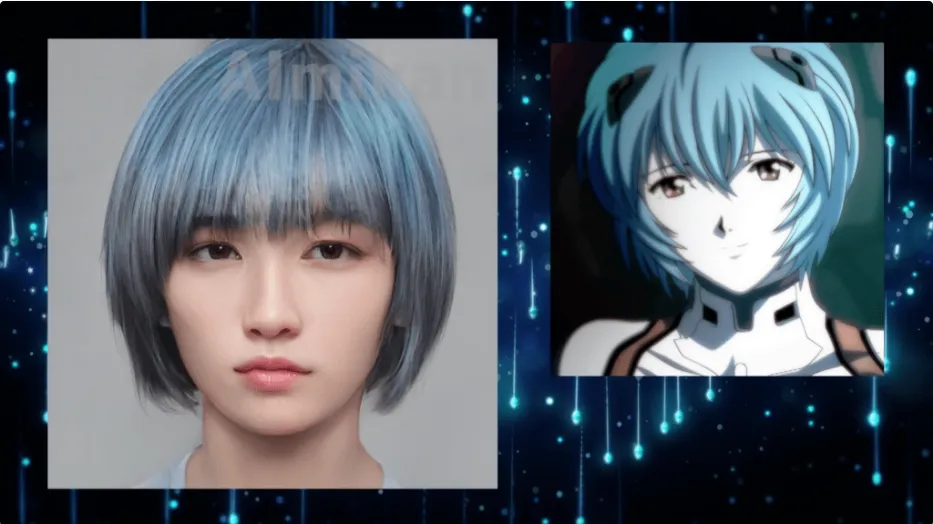 Rei Ayanami.