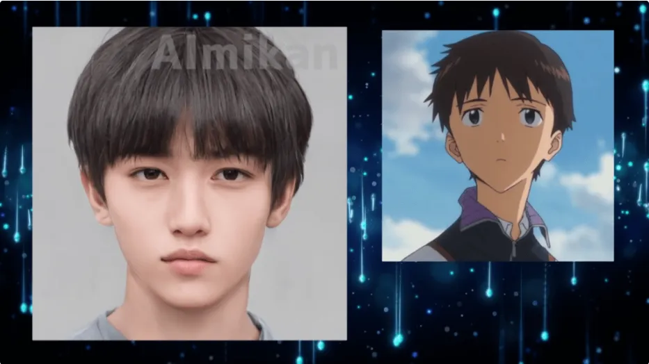 Ikari Shinji.