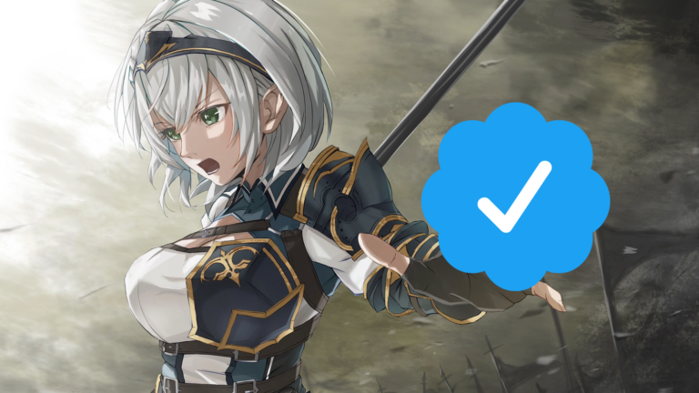 Shirogane Noel Bercerita Bagaimana Badge Verified Twitter Dia Hilang