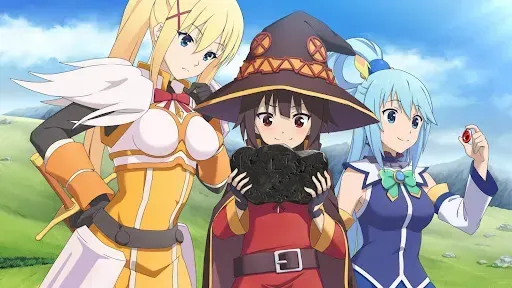 Kolaborasi Konosuba Dengan Overlord Akan Hadir di Game KonoSuba: Fantastic Days!