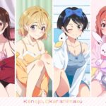 Para Gadis Kanojo Okarishimasu Memakai Baju Tidur Untuk Produk Baru!
