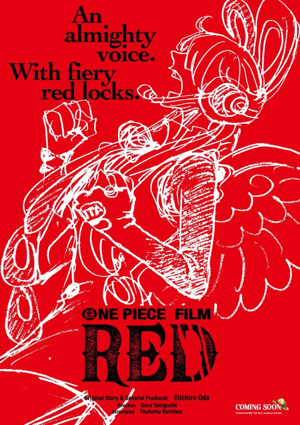 Poster ONE PIECE RED