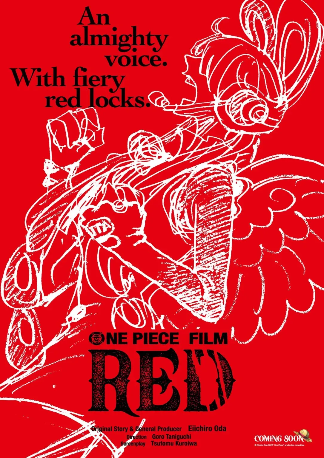 Poster ONE PIECE RED