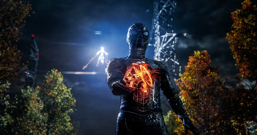 Spidey Dengan Kostum Baru Di No Way Home