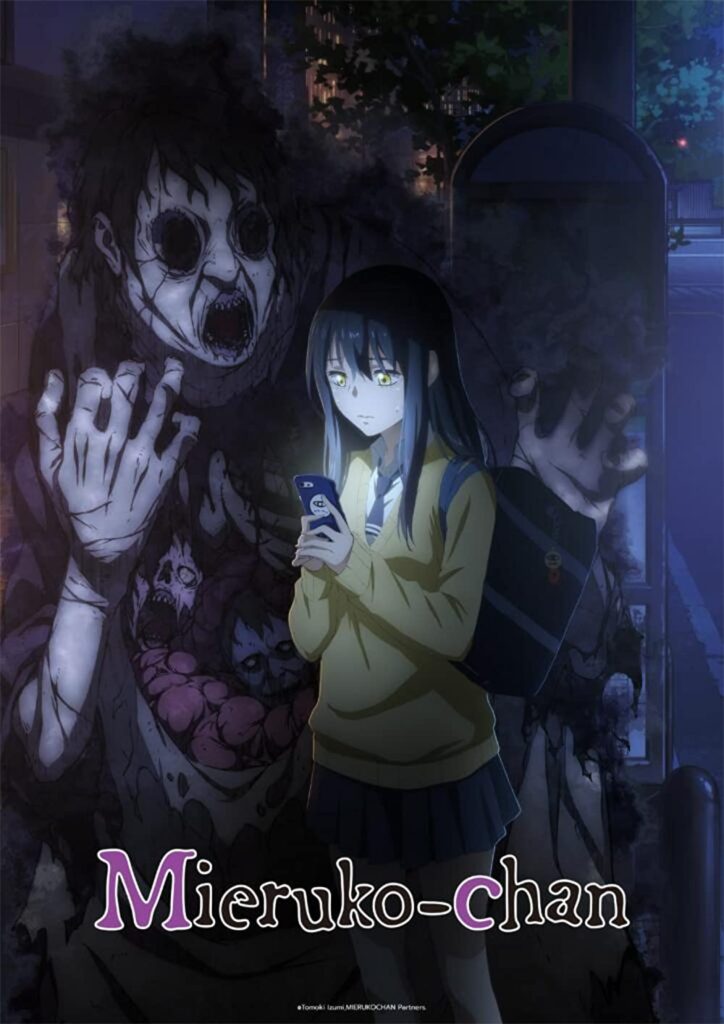 Mieruko-chan Dinobatkan Sebagai Anime Terbaik di Anime Trending Fall 2021