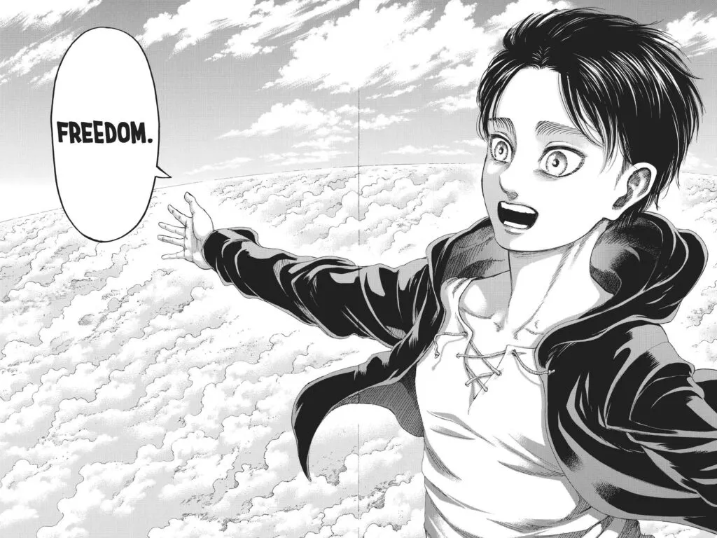 Panel Manga Dari Shingeki no Kyojin