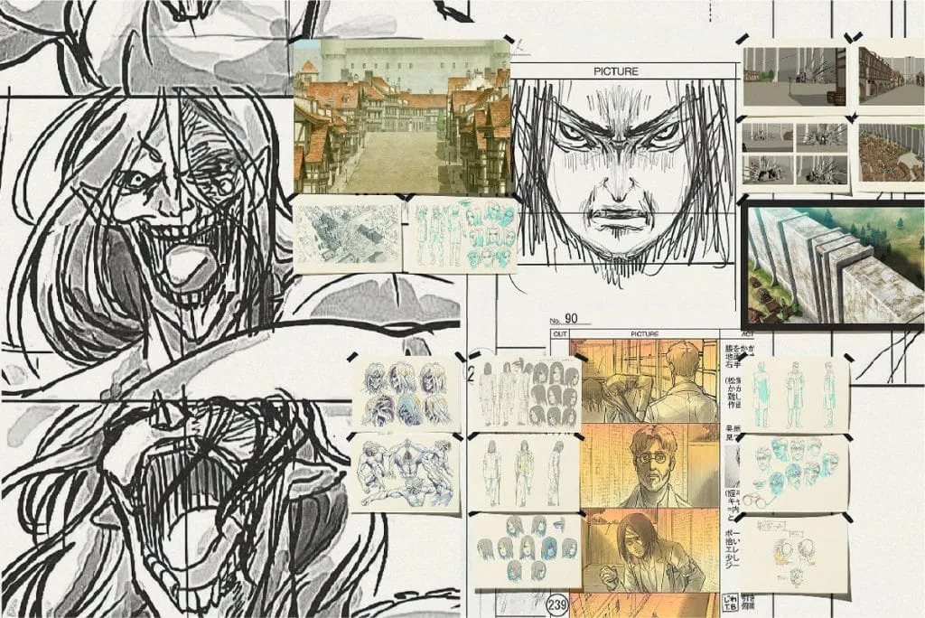 Storyboard Attack on Titan Final Season
