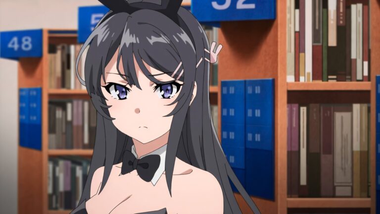 Seorang Murid Mengupload Gambar Kolase Sakurajima Mai Di Google Drive Sekolahnya