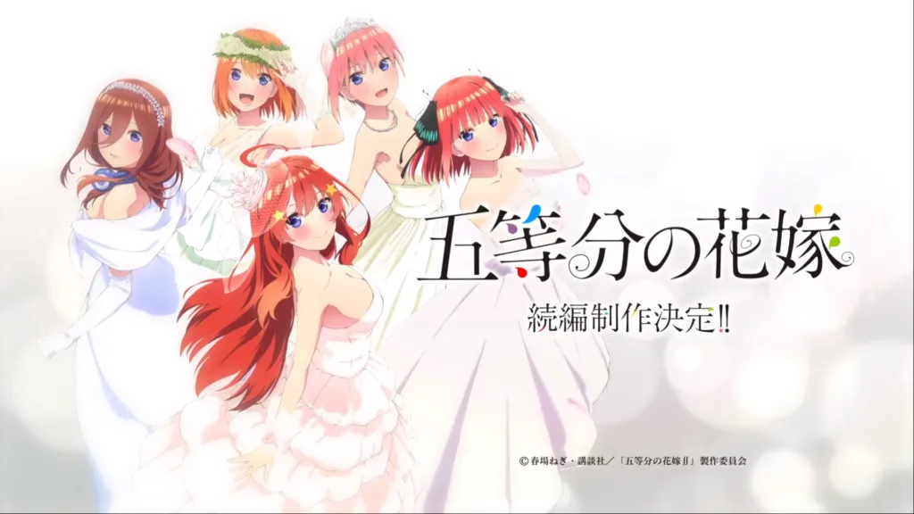 Gotoubun no Hanayome Kembali Tampilkan Trailer untuk Filmnya yang Akan Segera Tayang!