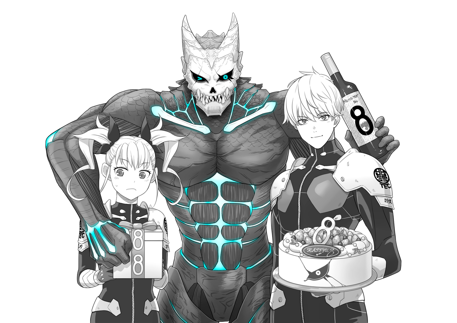 Karakter Kaijuu no 8