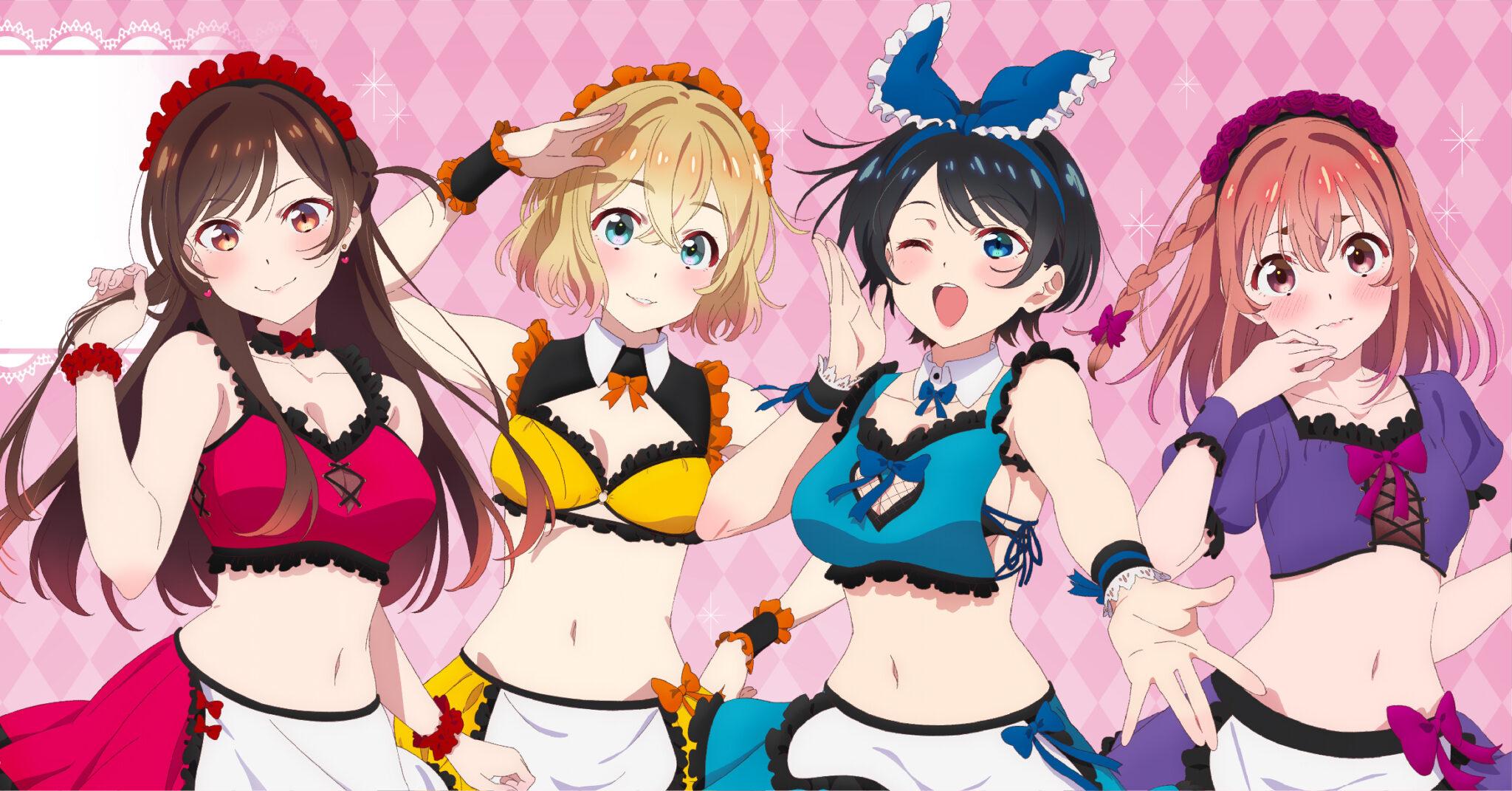 Para Gadis Dari Serial Animasi Kanojo Okarishimasu