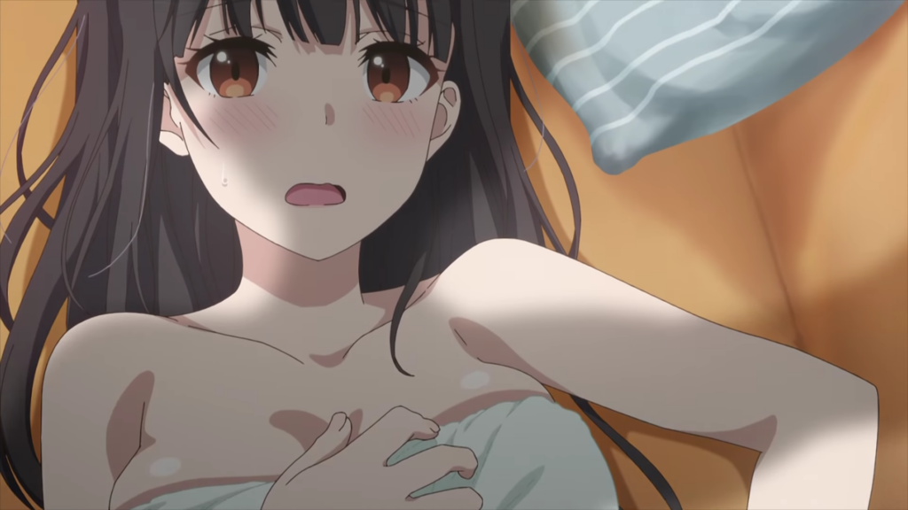 Salah Satu Adegan Di Trailer Mamahaha no Tsurego ga Motokano Datta