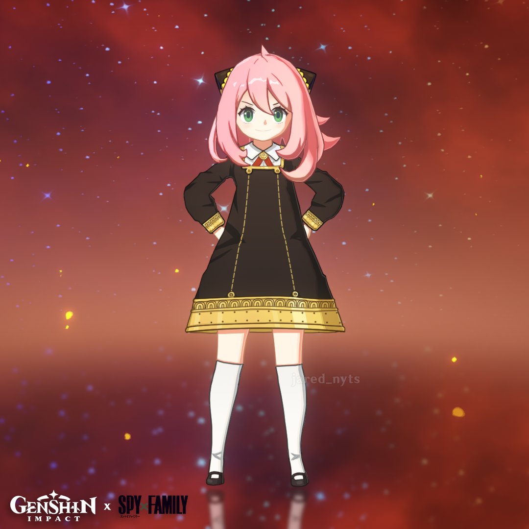 Anya Forger Jadi Karakter Di Genshin Impact?!