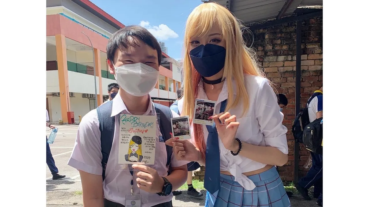 Hsachiko Bersama Penggemarnya