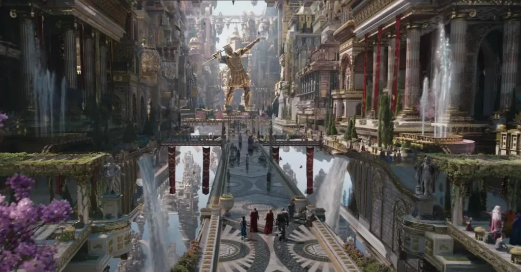 Tampak Olympus di Thor: Love And Thunder
