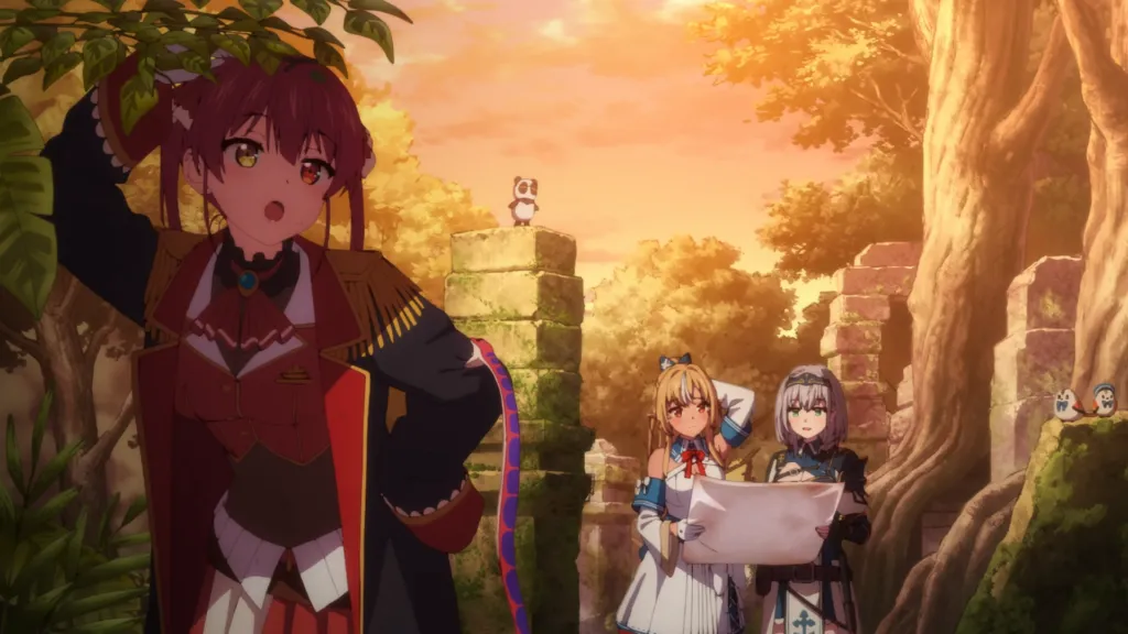 Houshou Marine Pada Video Musik Debutan Pertamanya