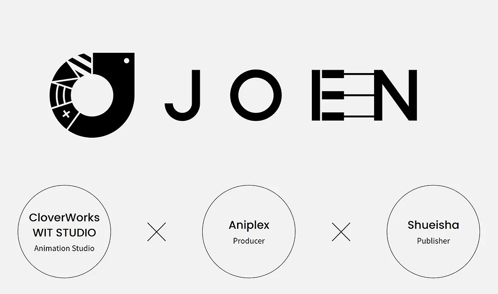 JOEN, Perusahaan Baru Yang Terdiri Dari Cloverworks, WIT Studio, Shueisha, dan Aniplex