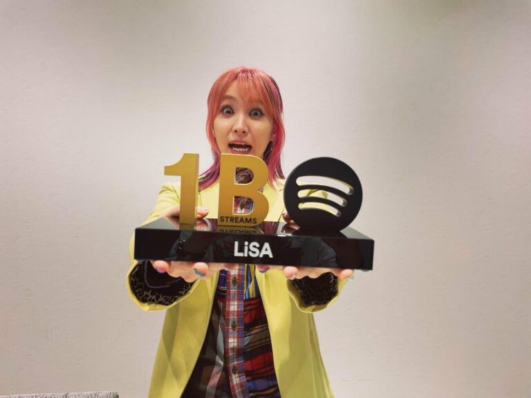 LiSA Kembali Raih Penghargaan, Kali Ini Dari Spotify!