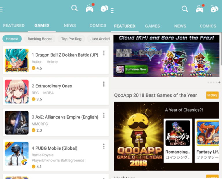 QooApp, Tempat Nyari APK Game Jika Tidak Tersedia di Play Store!