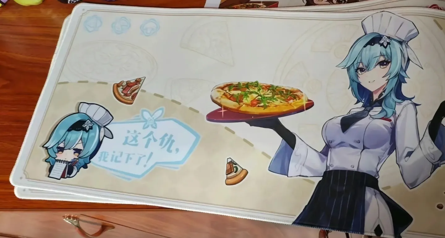 Eula Dari Genshin Impact Berkolaborasi Dengan Pizza Hut