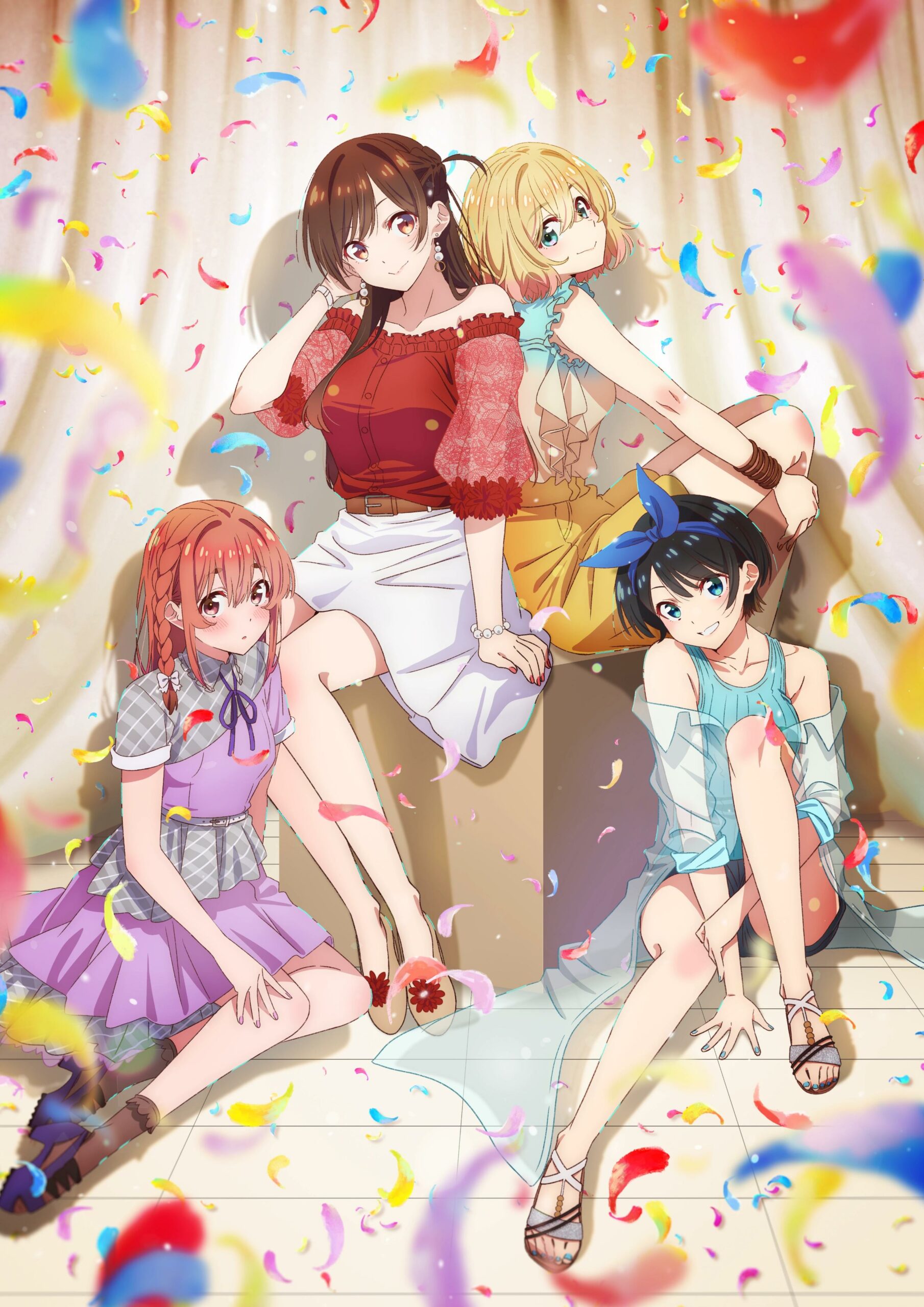 Kanojo, Okarishimasu Season 2: Tanggal Tayang, Visual-Trailer Baru, Sinopsis