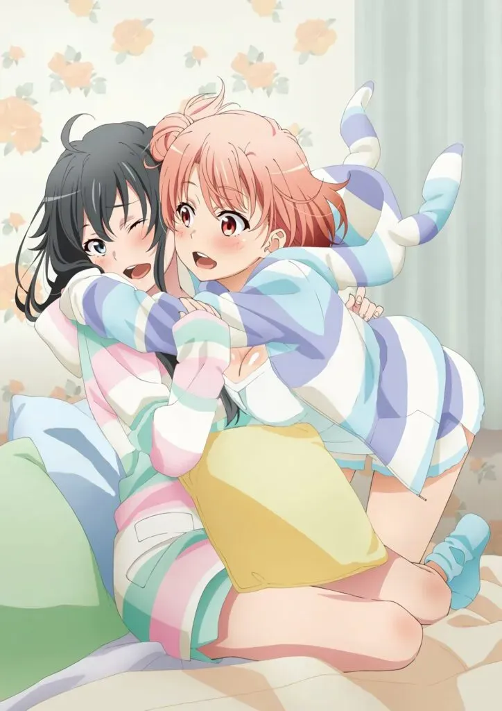 Yukinoshita dan Yui Dari Serial Animasi Oregairu