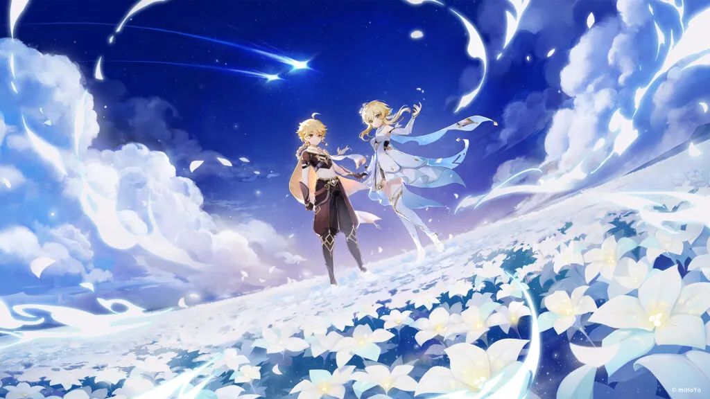 Lumine And Aether I Official Hoyoverse