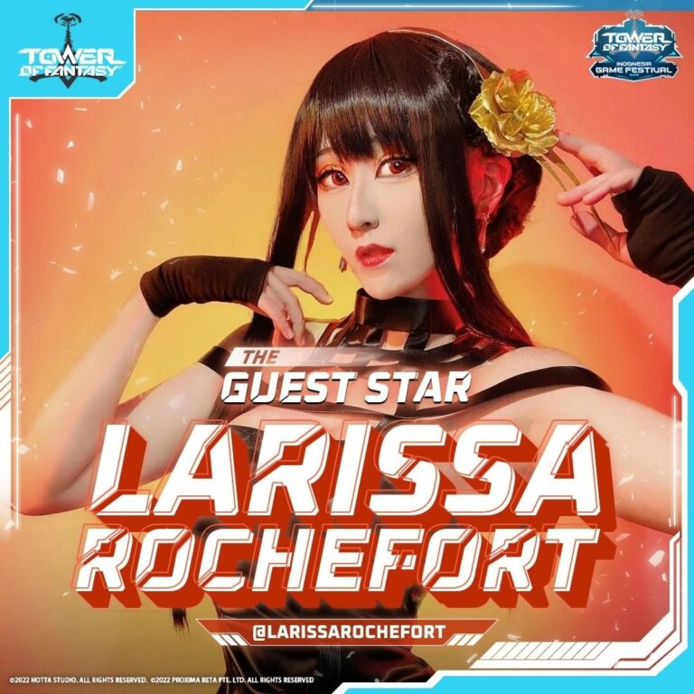 Larrisa Rochefort Dan Hakken Akan Meramaikan Tower of Fantasy Game Festival Di Indonesia
