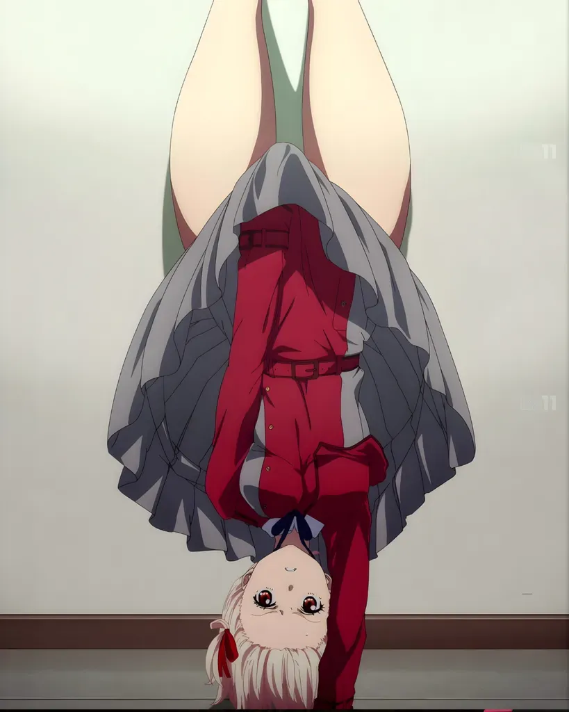 Adegan Chisato Jungkir Balik