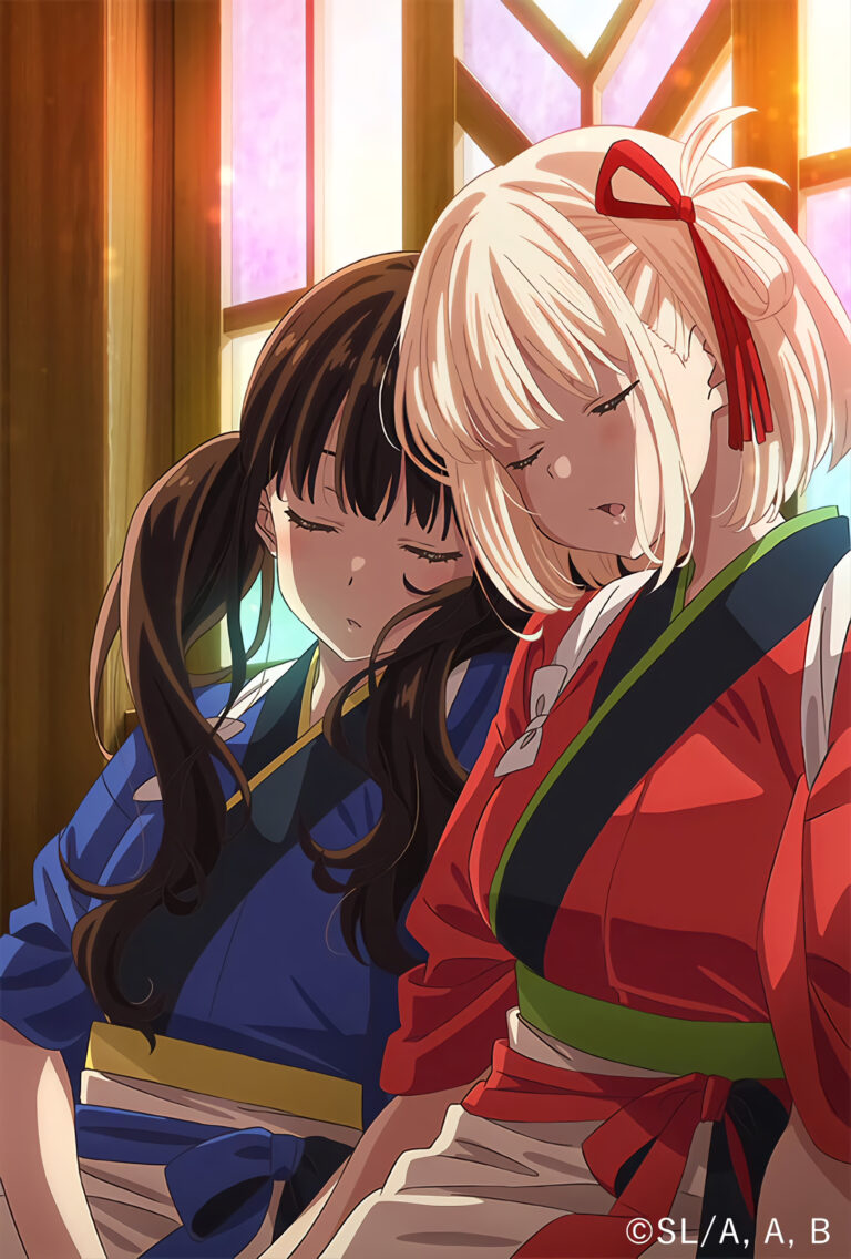 Visual Indah Chisato-Takina Telah Dirilis Untuk Merayakan Pra Penayangan Episode 10 Lycoris Recoil