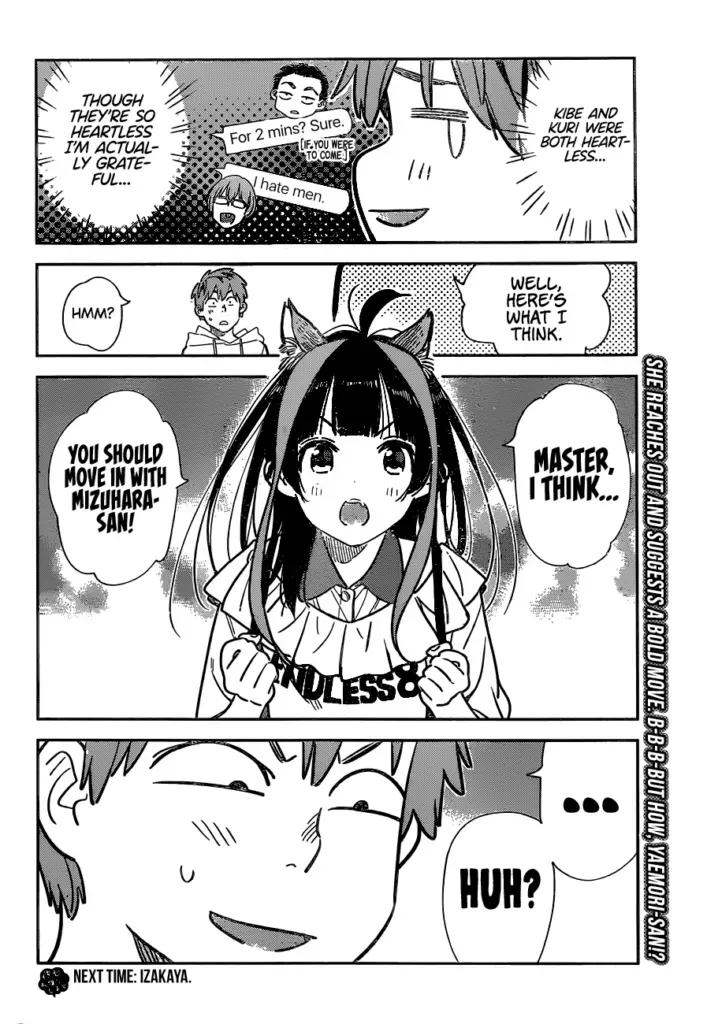 Kanokari Chapter 250