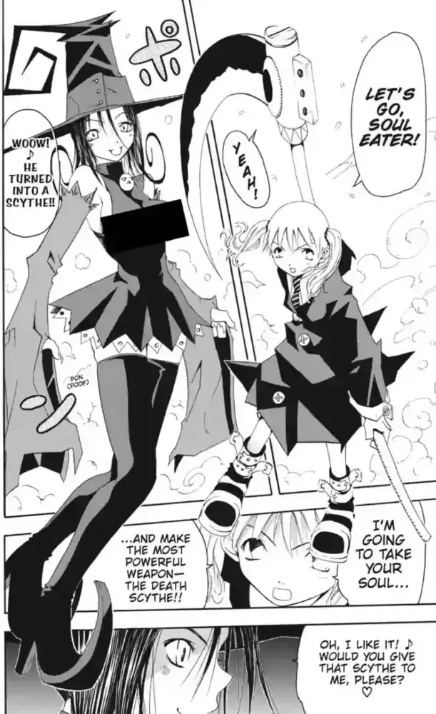 Ini Panel Soul Eater Sebelum Pengeditan