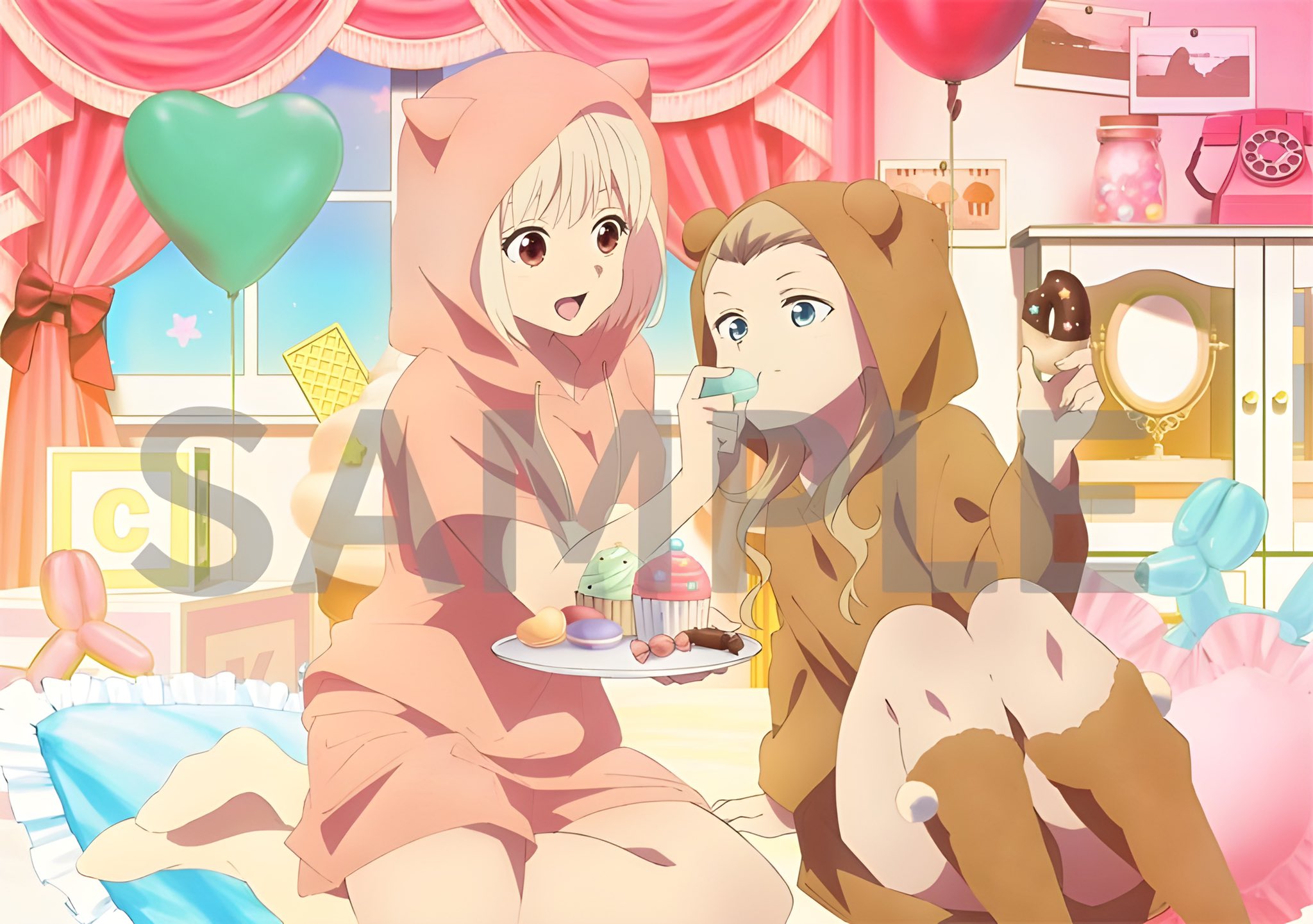 Visual Lycoris Recoil Yang Indah Tersaji Sebagai Bonus Paket Pembelian BD/DVD Nya